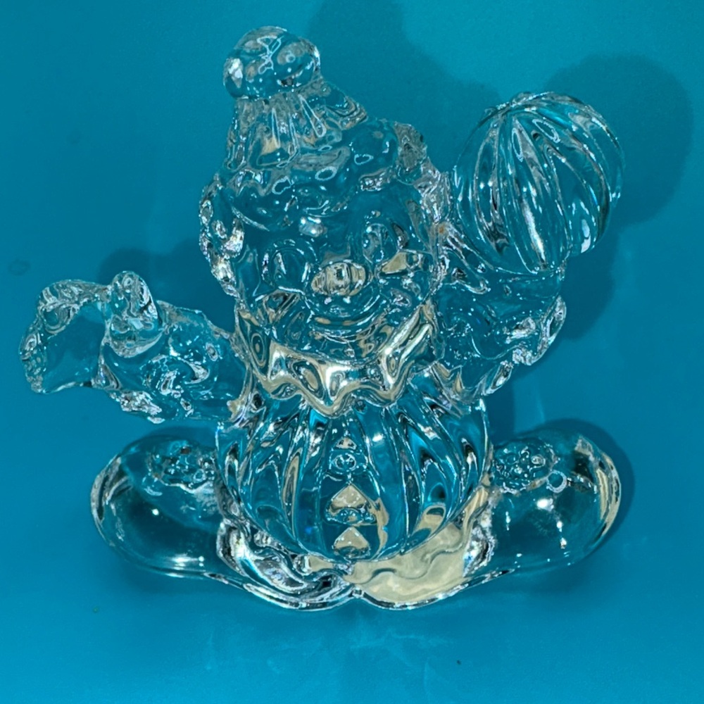 Princess House Rocking Crystal Clown Figurine